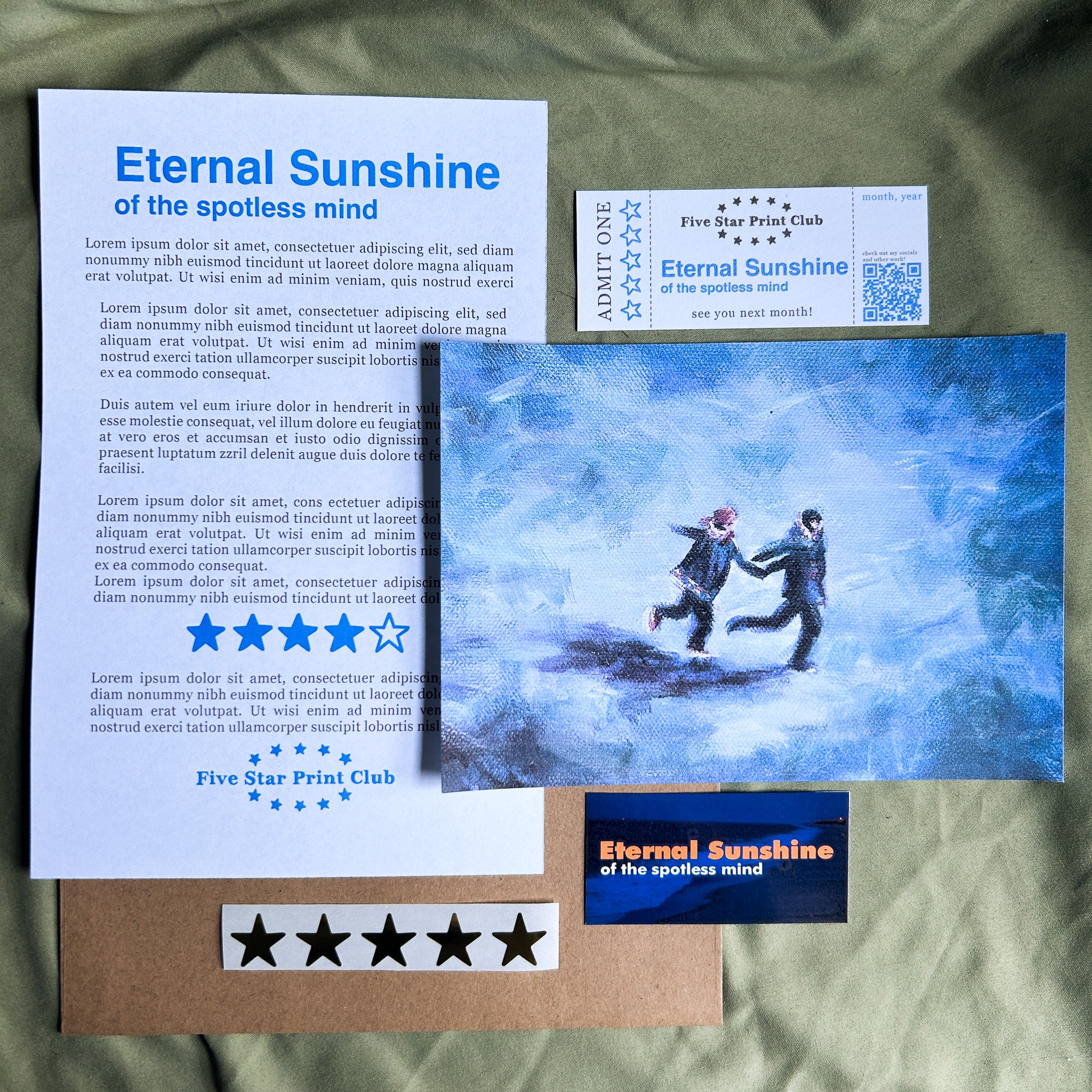 Five Star Print Club JUNE (US monthly subscription)