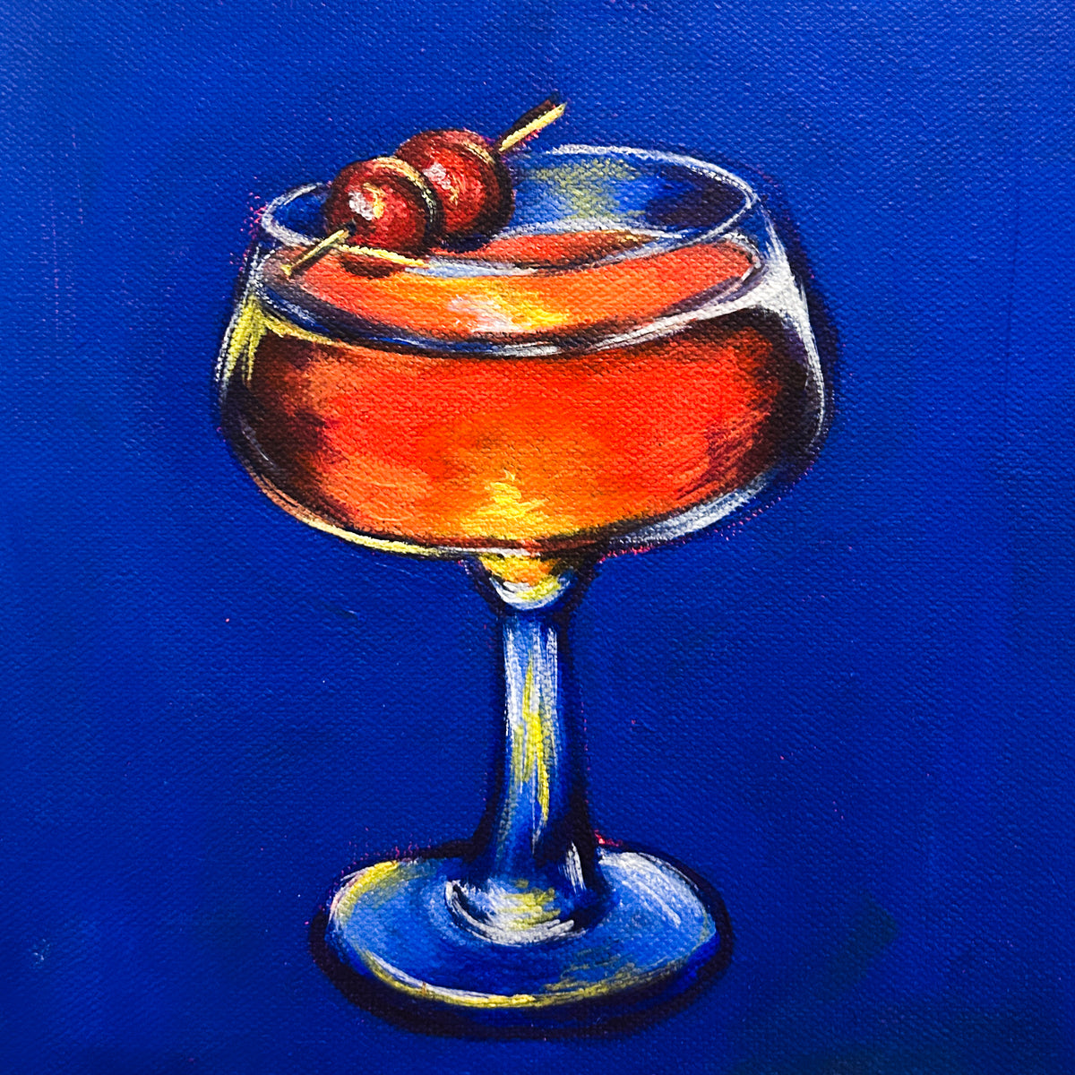 NYC Manhattan Cocktail ART PRINT