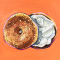 NYC Bagel ART PRINT
