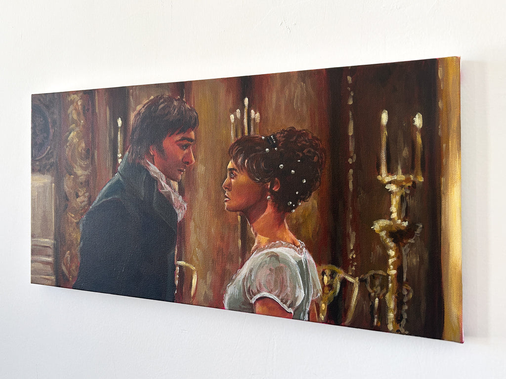 Pride and Prejudice Original Painting | 10x20 Acrylic on Canvas
