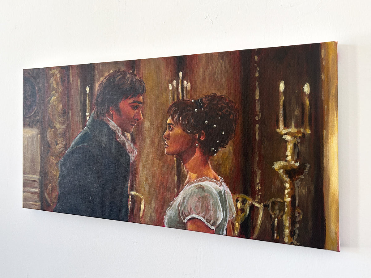 Pride and Prejudice Original Painting | 10x20 Acrylic on Canvas