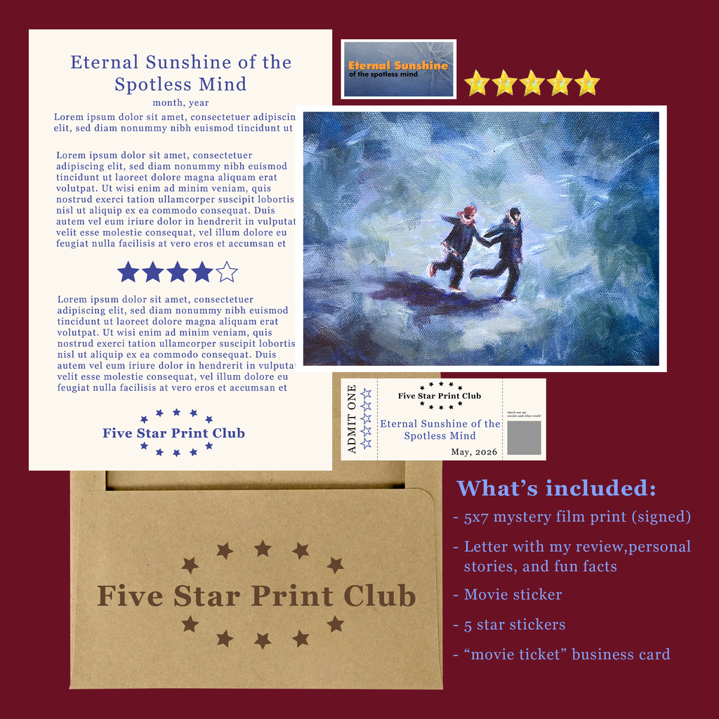 Five Star Print Club JUNE (INTERNATIONAL monthly subscription)